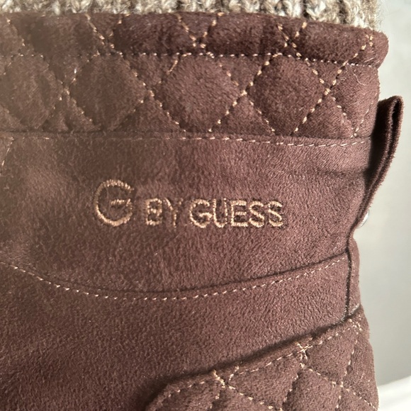 NWB Guess Puck Brown booties Size 6.5 - Picture 3 of 7